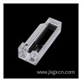 Frit-fused quartz flow cells cuvette with screw thread